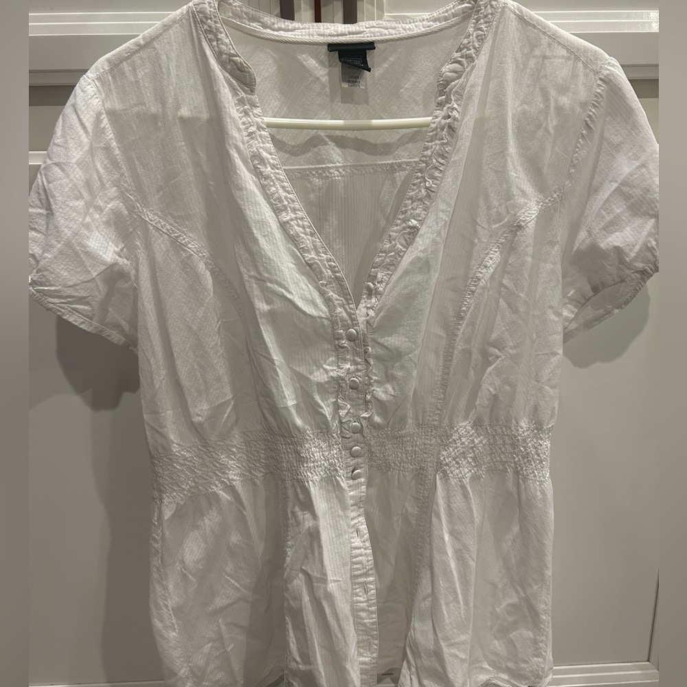 White blouse from torrid size 16